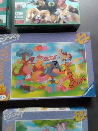 Lote Puzzles Infantiles Disney