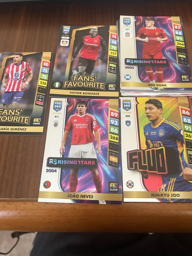 Pack 22 cartas FIFA 365
