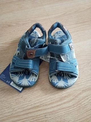 Sandalias niño azul - talla 25