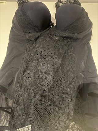 Camiseta con liguero