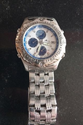 Reloj Lotus Cronógrafo - Plata