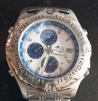 Reloj Lotus Cronógrafo - Plata