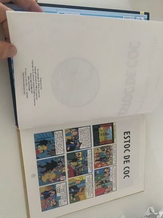 Les aventures de Tintín “Estoc de Coc”
