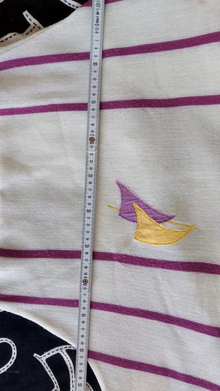 Top vintage maniche pipistrello