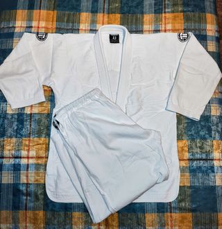 Kimono-Gi Jiu Jitsu talla A3 blanco.