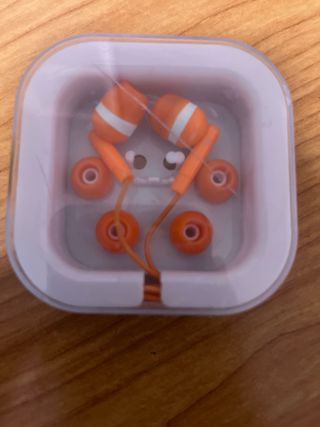 Auriculares con cable - Naranja