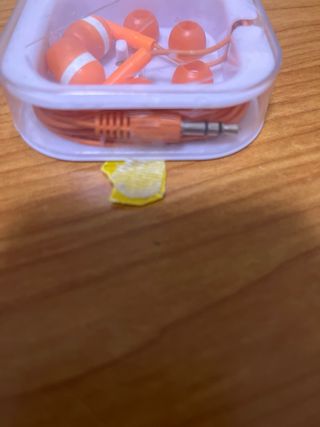 Auriculares con cable - Naranja