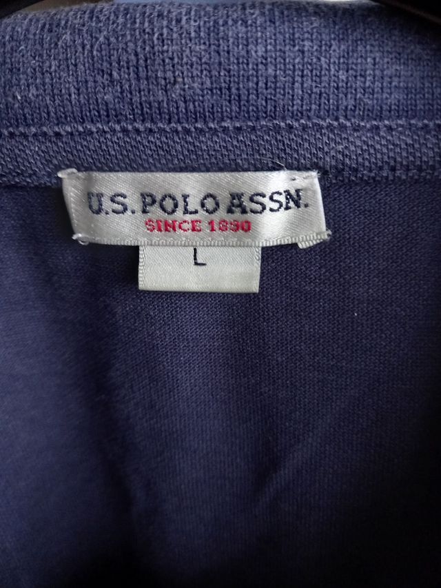 T-shirt U.S. Polo Assn. blu, taglia L