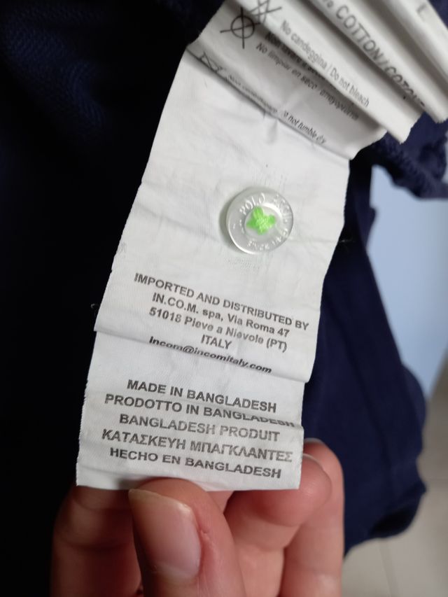 T-shirt U.S. Polo Assn. blu, taglia L