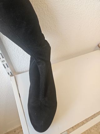 Botas negras mujer tacón