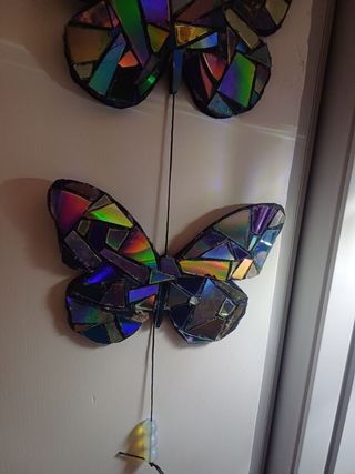 Decorazione da parete con farfalle