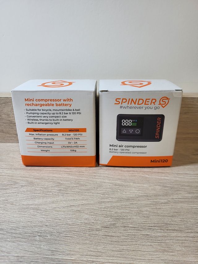 Mini compresores Spinder Mini120 Nuevos.