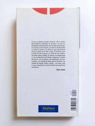 NOVELA "BARRIO DE MARAVILLAS" DE ROSA CHACEL