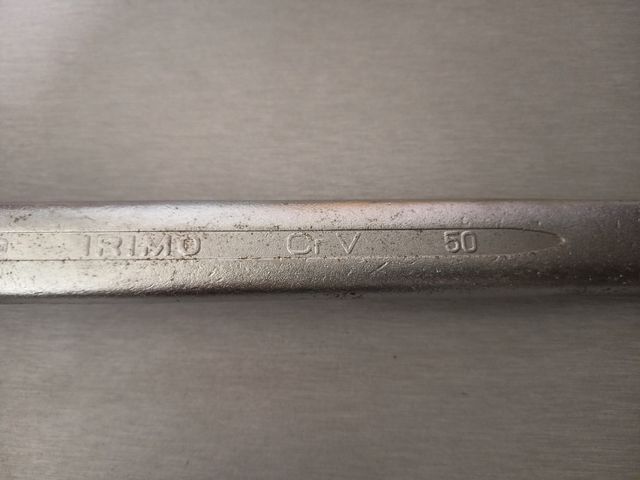 Llave de boca y codo estriada IRIMO 46mm- 50mm