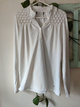 Camiseta blanca terre bleue