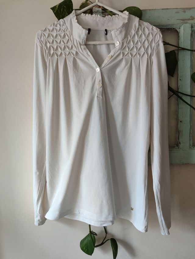 Camiseta blanca terre bleue