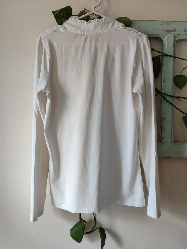 Camiseta blanca terre bleue