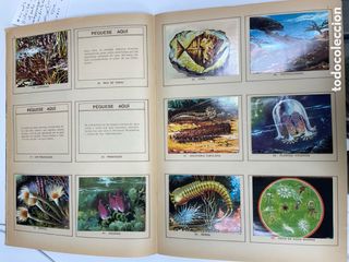 Mundo Submarino 1973. Album cromos