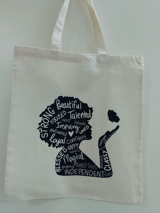 Bolsa algodón serigrafiada (tote bag)