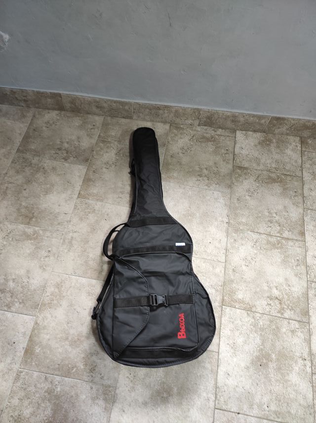 guitarra española con su funda