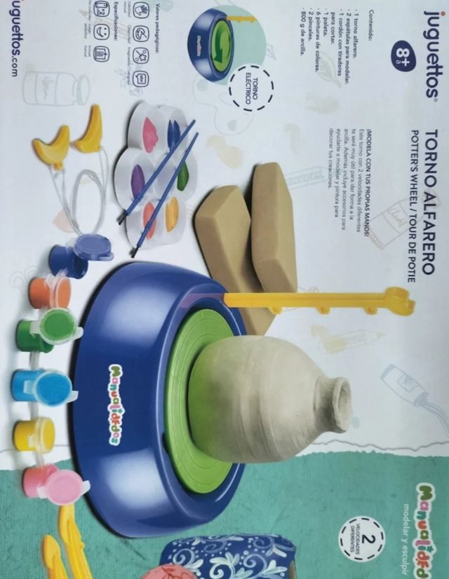 Torno alfarero Juguettos - Manualidades