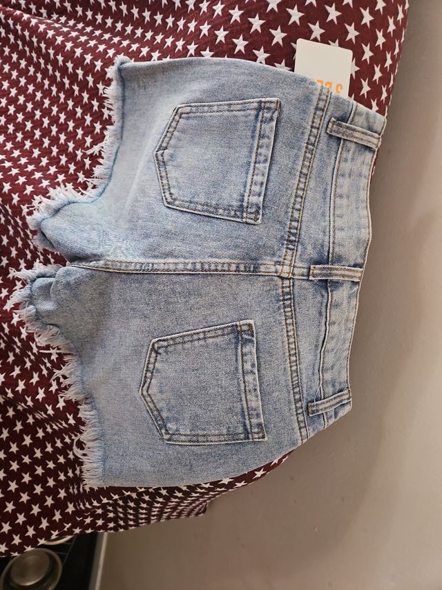 Pantalon corto brillantes