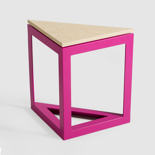 tavolino basso, da caffe, da salotto, triangolare