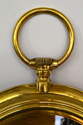 Espejo pared redondo metal vintage