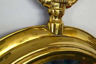 Espejo pared redondo metal vintage