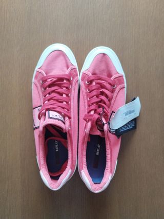 Zapatillas Replay Rojo - Casual