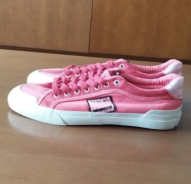 Zapatillas Replay Rojo - Casual
