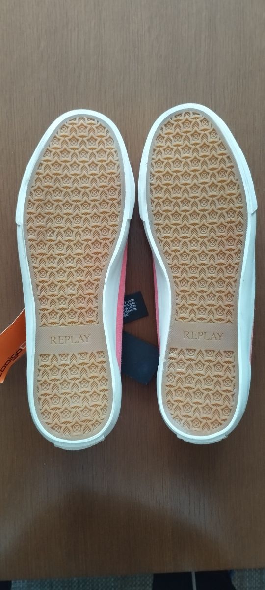 Zapatillas Replay Rojo - Casual
