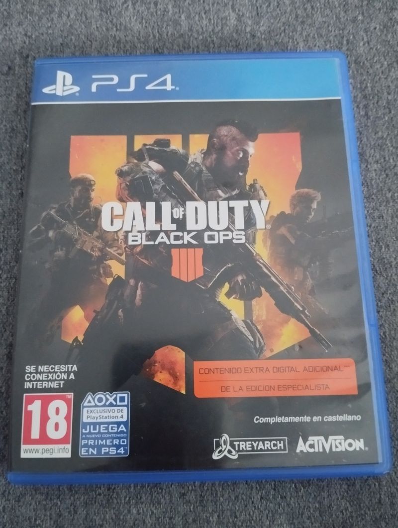 Imagen de Juego ps4 call of duty black ops 4 