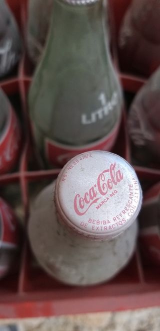 Botellas Coca-Cola antiguas