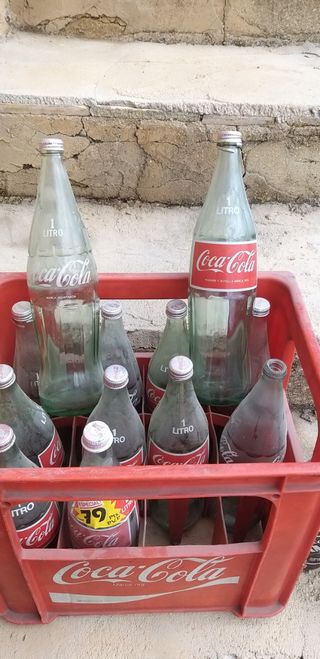 Botellas Coca-Cola antiguas