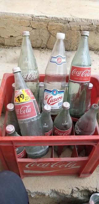 Botellas Coca-Cola antiguas
