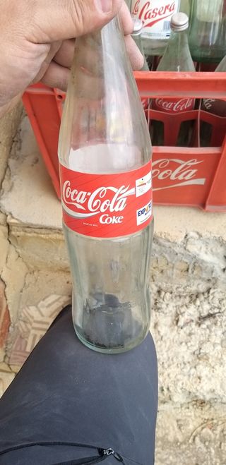 Botellas Coca-Cola antiguas