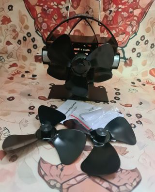 Ventilador de lareira - silencioso