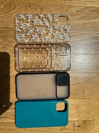 Set 4 Fundas iPhone 11