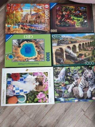 Puzzles de 1000 piezas