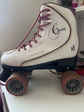 Patines de cuatro ruedas profesional