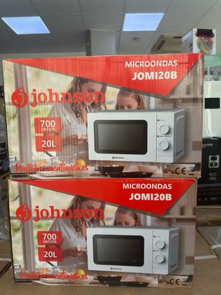 Microondas Johnson 20L blanco