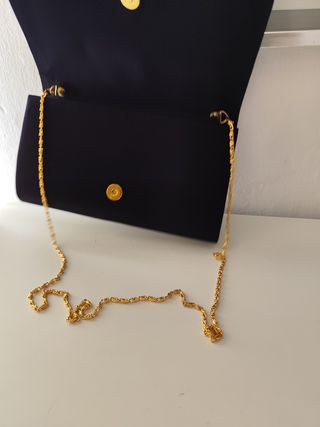 Bolso de fiesta azul marino