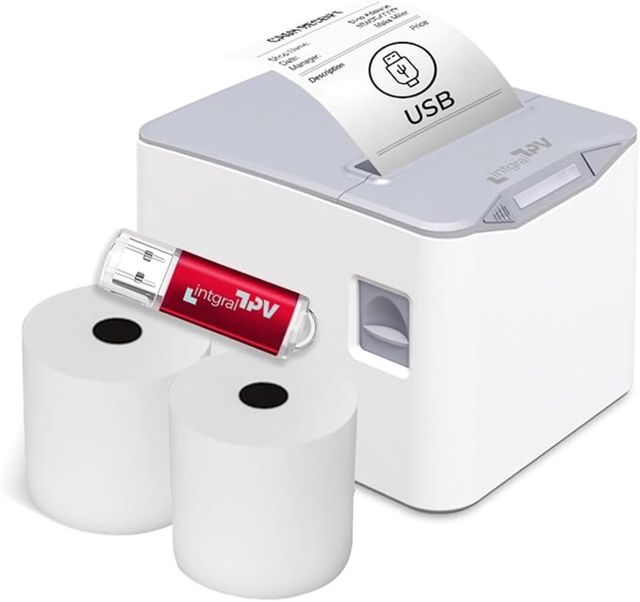 Impresora Térmica Recibos Conexión USB RJ11 NUEVA
