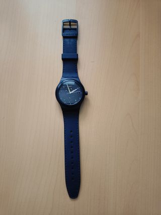 Reloj Swatch azul marino hombre