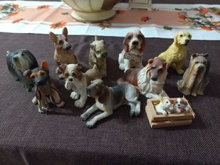 10 Cani Resina Collezione