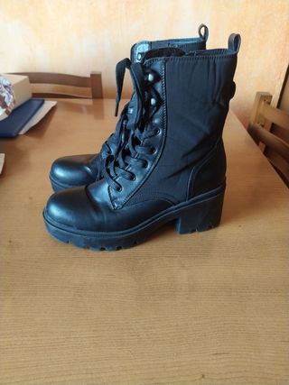 Botas Mustang mujer negras - Talla 38