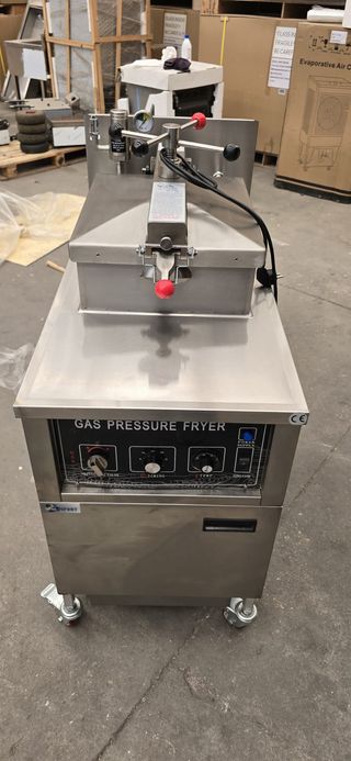 Freidora a gas Presión