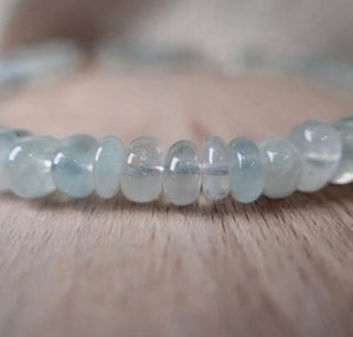 Collana acquamarina e argento