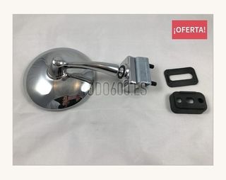 Seat 600 espejo pinza redondo plano